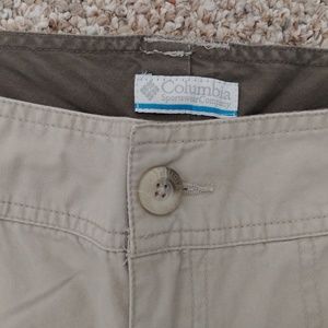 Women's Columbia Pants Size 12 Khaki